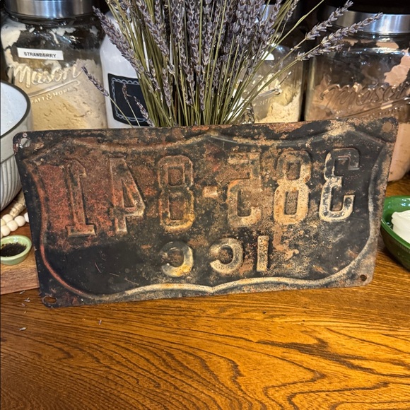 Vintage 1930’s-40’s vintage Interstate Commerce Commission (ICC) truck plate - Picture 4 of 5